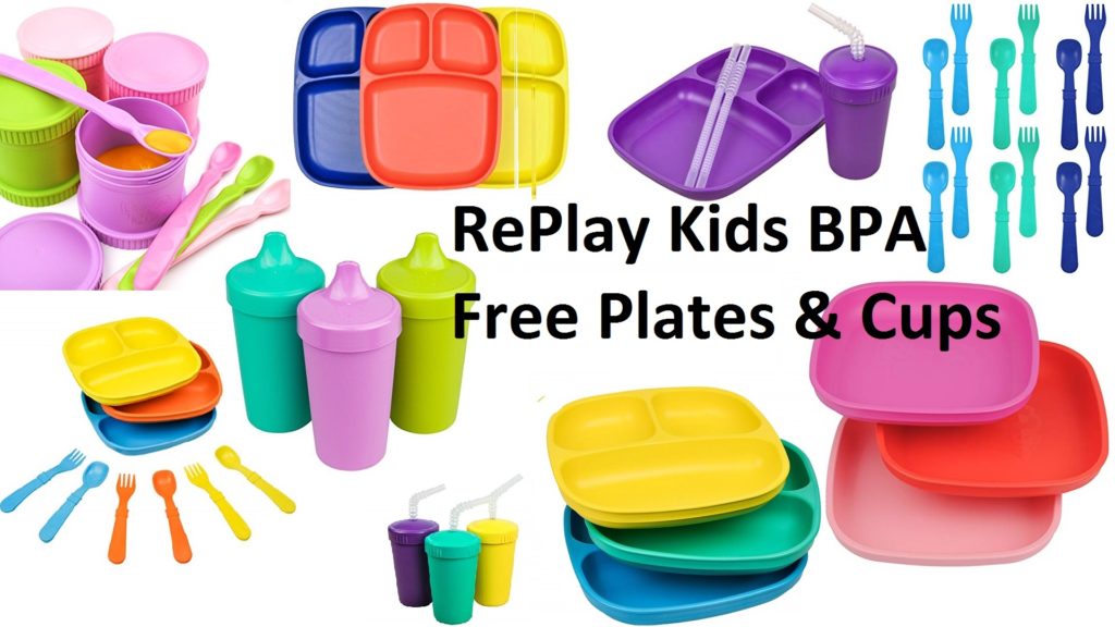 Replay BPA Free Kids Plates, Cups and Spoons - Made in the USA | Best ...